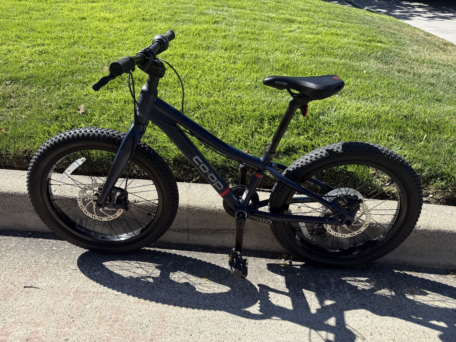 CO-OP Cycles Rev 20 Kids Mountain Bike - 20-inch Wheels, Dark Blue