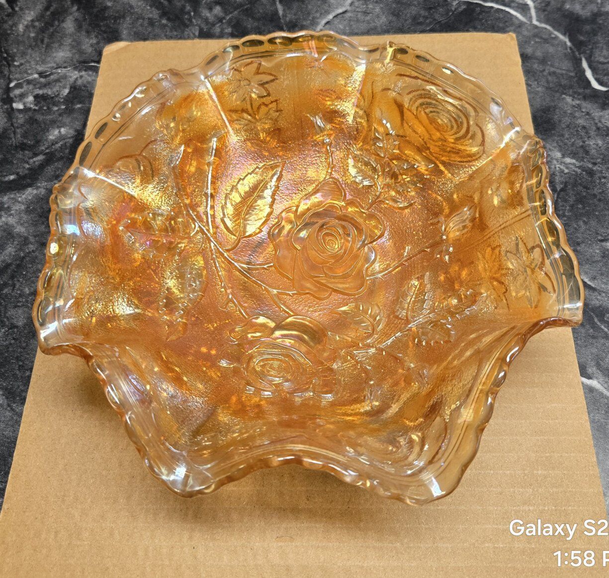 Vintage Imperial Glass Dish