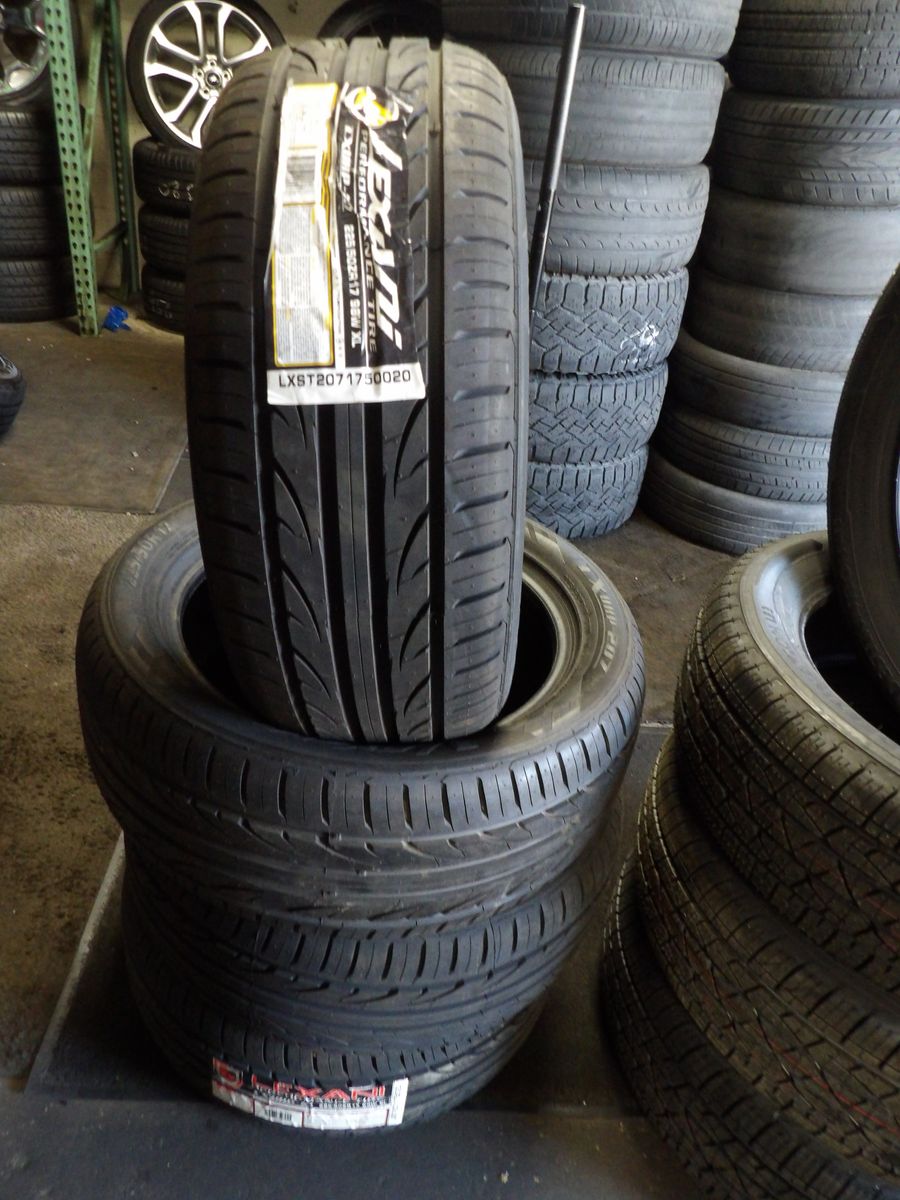 225/50R17 LEXANI PERFORMANCE TIRE SET OF BRAND NEW TIRES