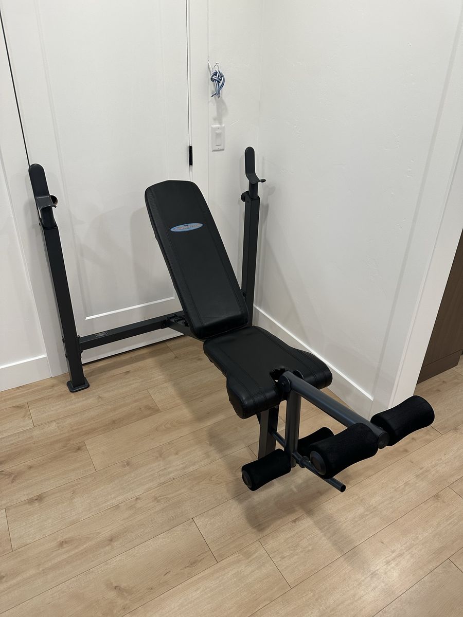 Adjustable Olympic weight bench
