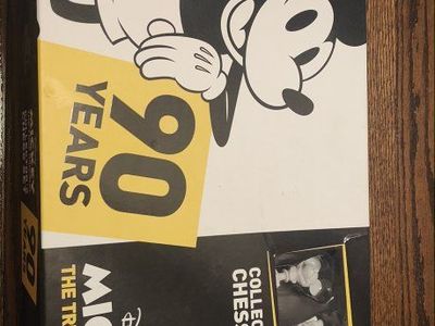 Disney Mickey Mouse 90 Years Collector's Chess Set