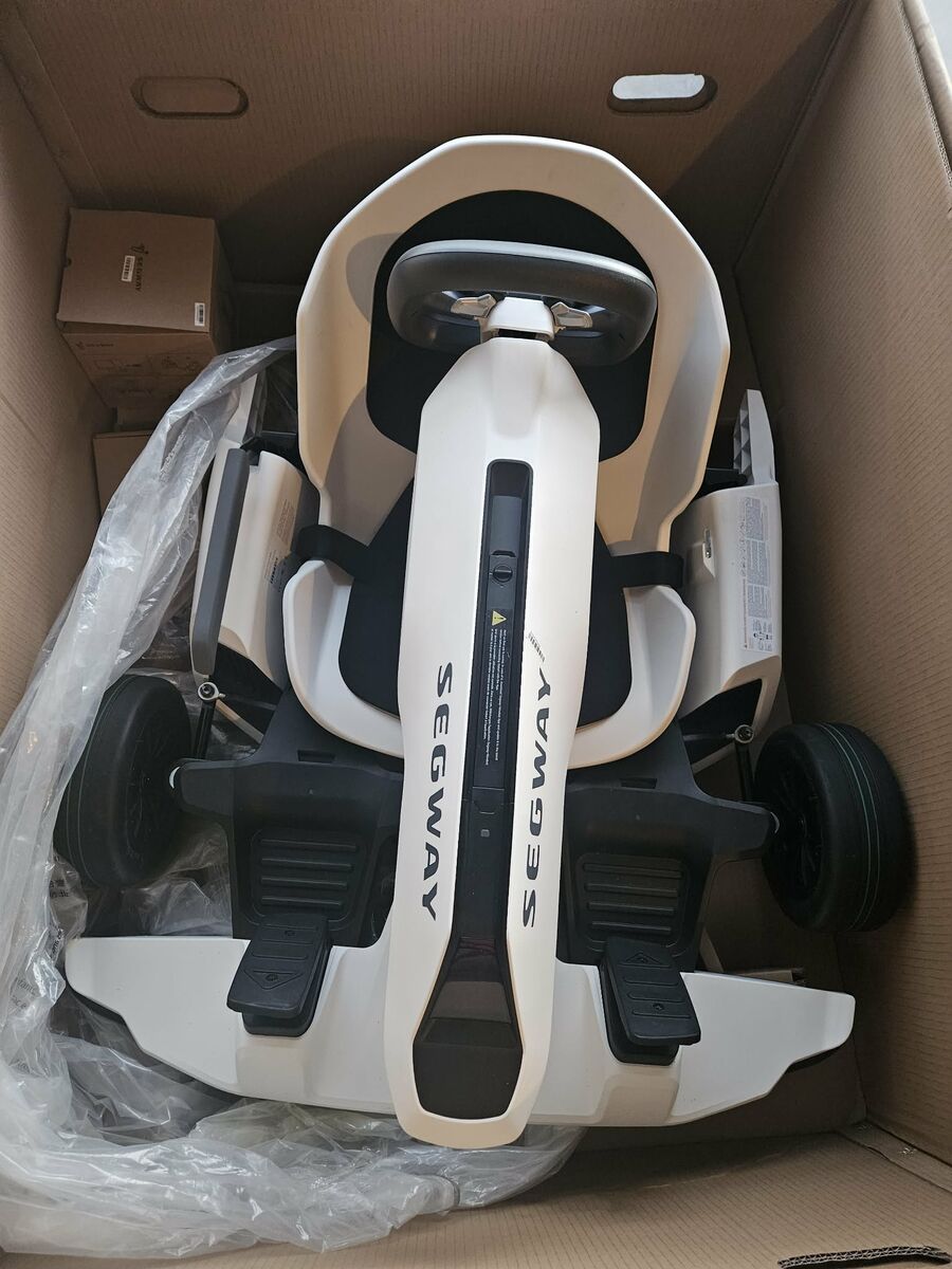 Segway Ninebot GoKart Kit (White) – Open Box