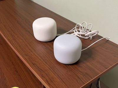 Google Nest WiFi Router + Nest Wifi Point (Model H2D) — Both work great — $65