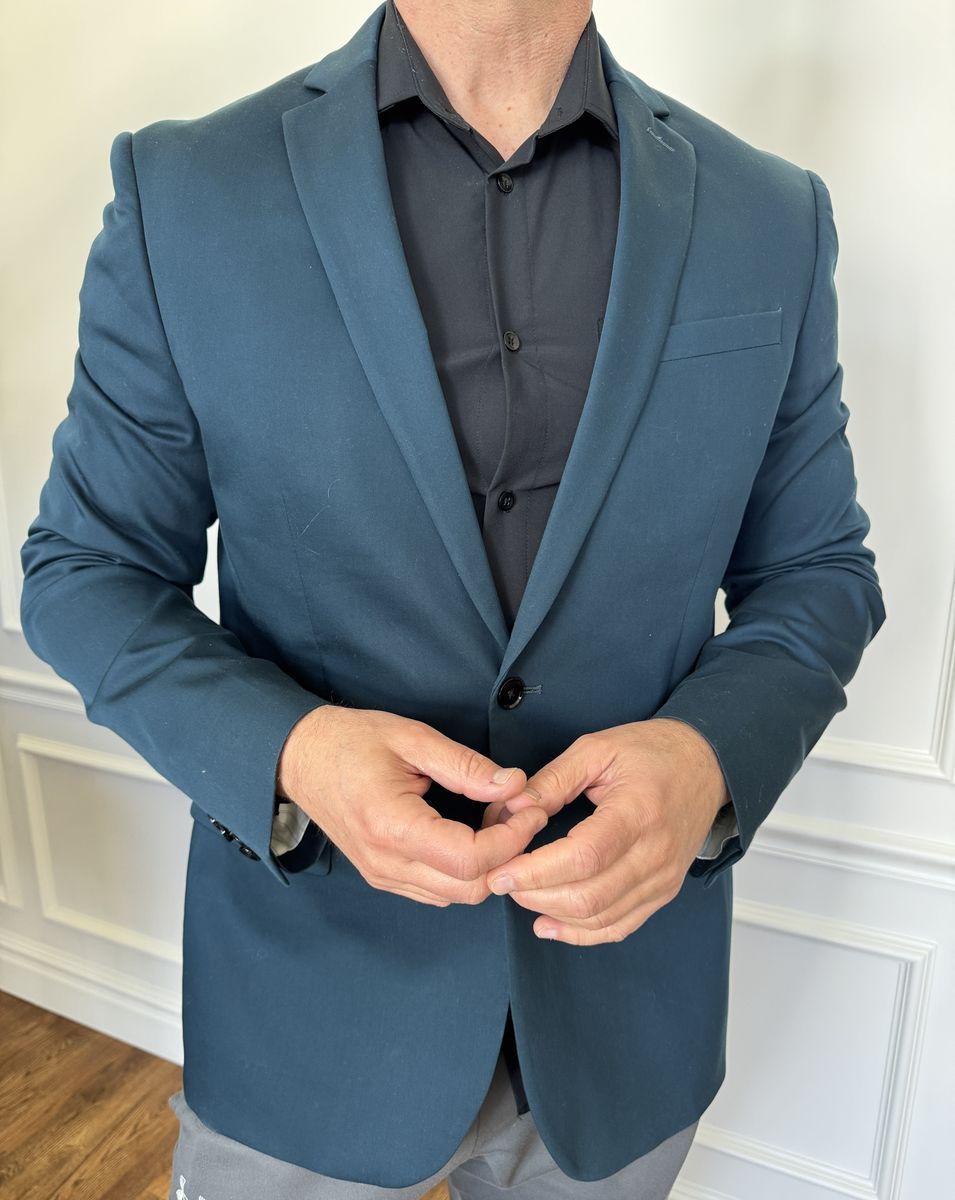 Express Mens Suit Coat Jacket size 44 Long