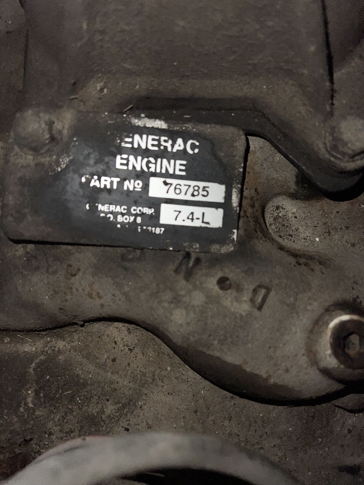 Generac Generator 120/208, 100 KW, 3 phase.