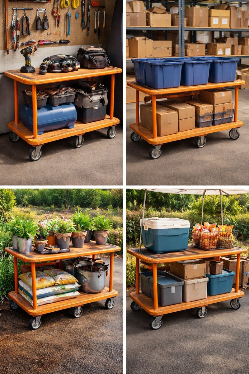 Heavy Duty Rolling Workbench / Utility Cart