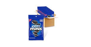 Oreo Minis Chocolate Sandwich Cookies 12 count in  3 oz. Bags #105373