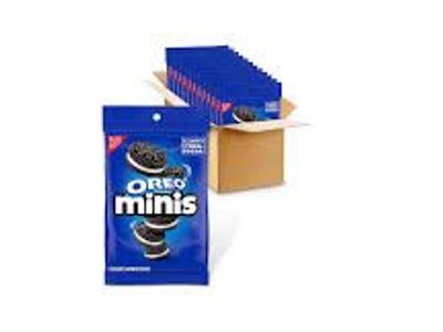 Oreo Minis Chocolate Sandwich Cookies 12 count in 3 oz. Bags #105373