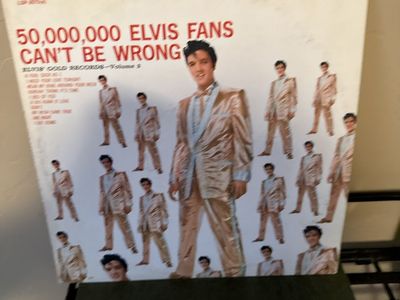 Elvis Presley - 50,000,000 Elvis Fans Can't Be Wrong: Elvis' Gold Records - Volume 2 RCA Victor Vinyl LP