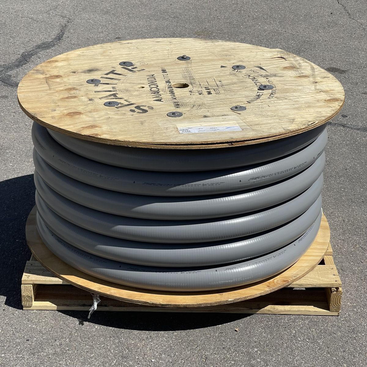 ANACONDA Sealtite Flexible Conduit 3” UA/EFST 100 ft Gray