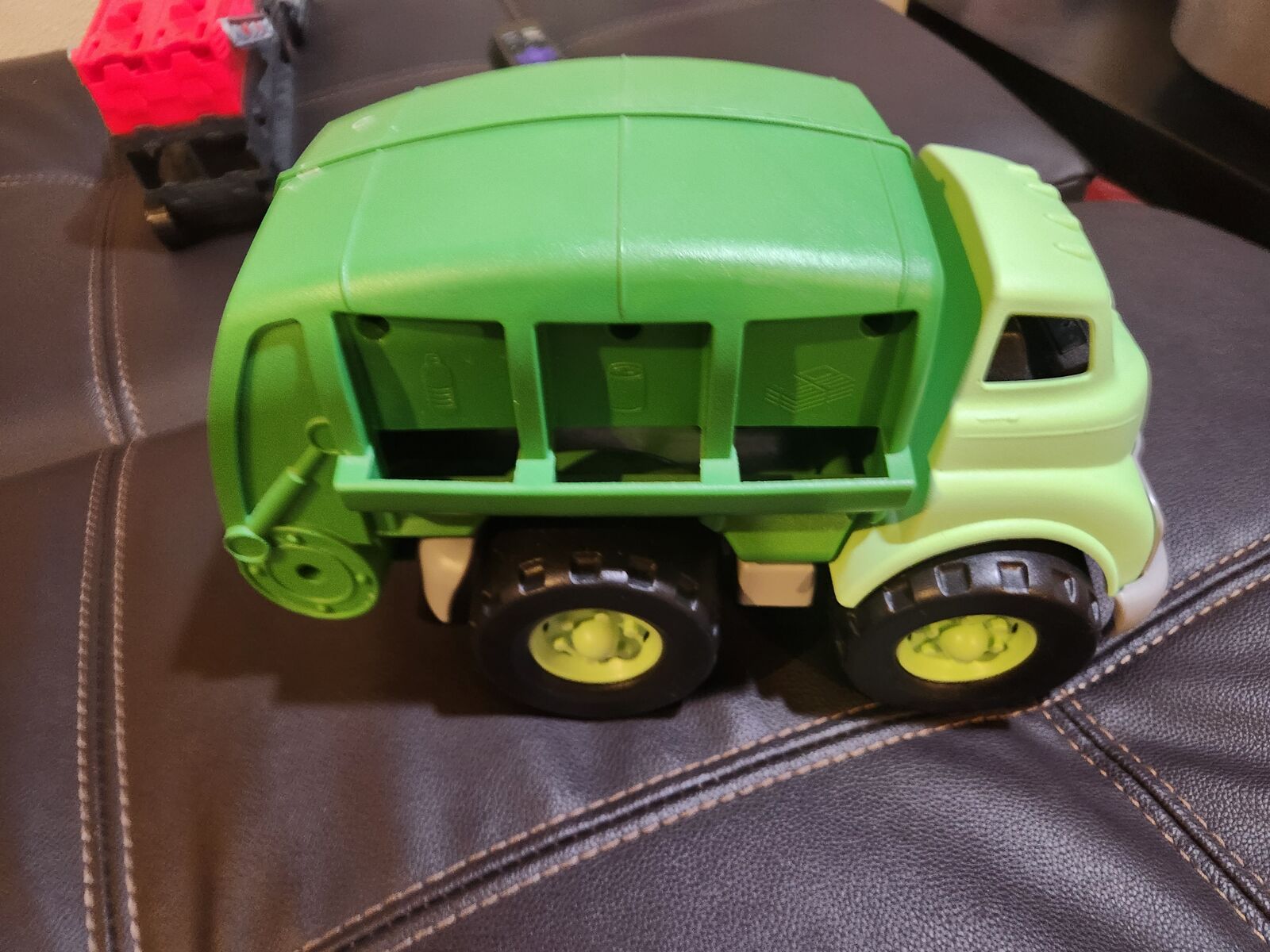 Green Toys Recycling Truck, Made In Usa!