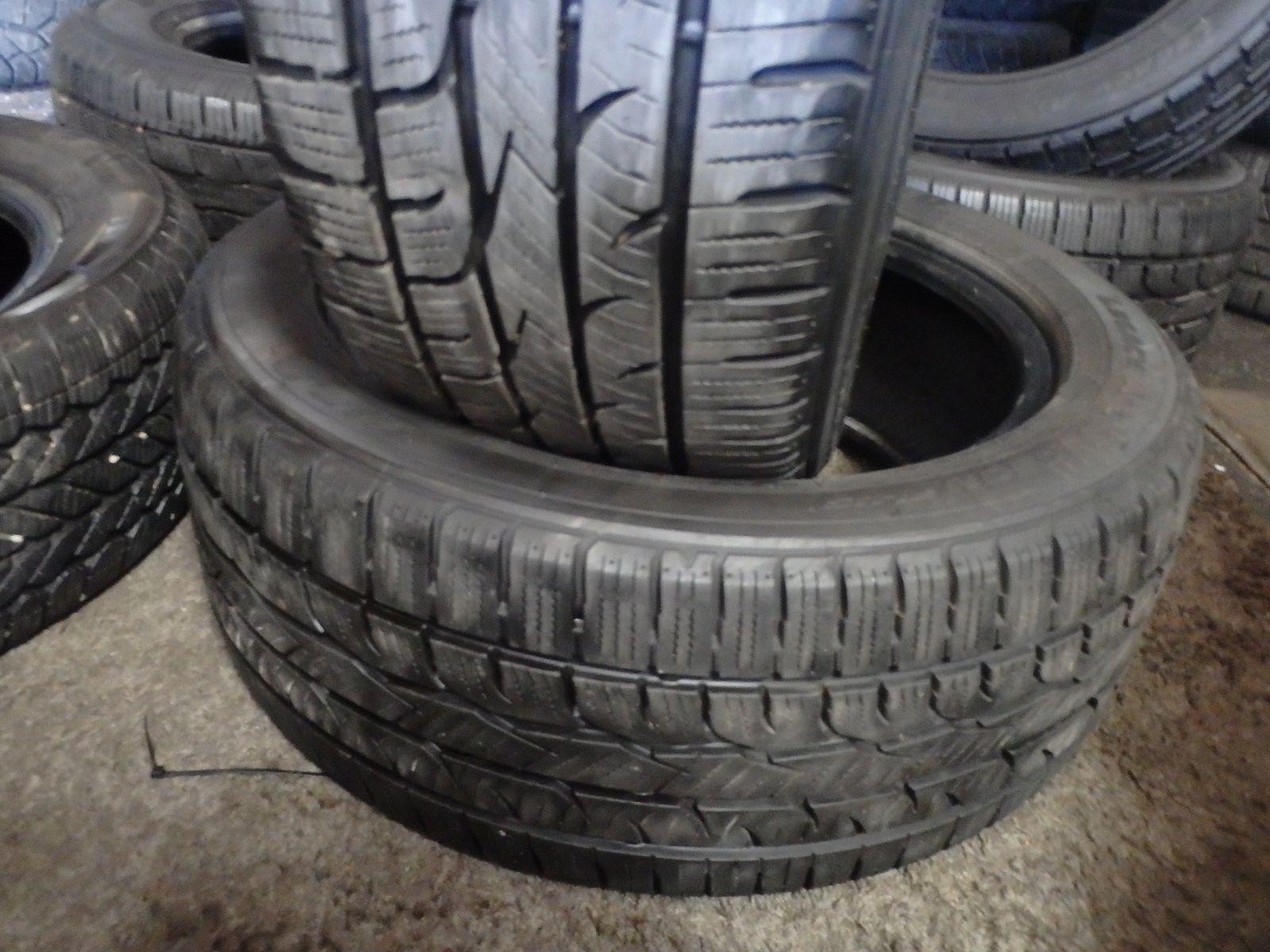 225/50R17 BIG O LEGACY A/S PAIR OF TWO USED TIRES