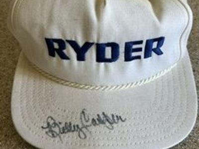 Billy Casper signed cap