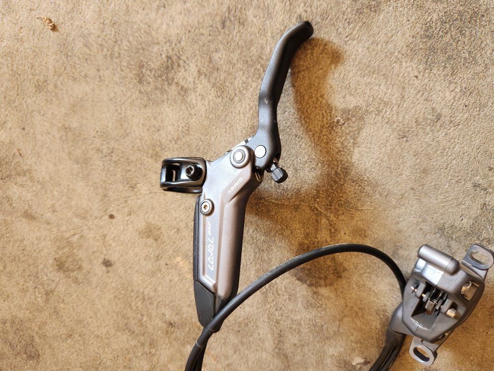 SRAM Level Stealth Bronze 4 piston brake set