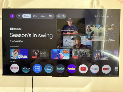 TCL 43” 4K Smart TV + Full Motion Wall Mount | $115 OBO