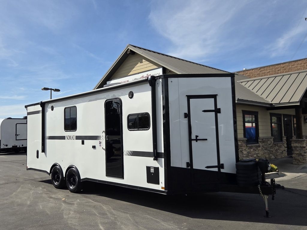 24FK 8.5x24 Toy Hauler Travel Trailer Enclosed Cargo Bumper Pull Stealth Nomad 2026