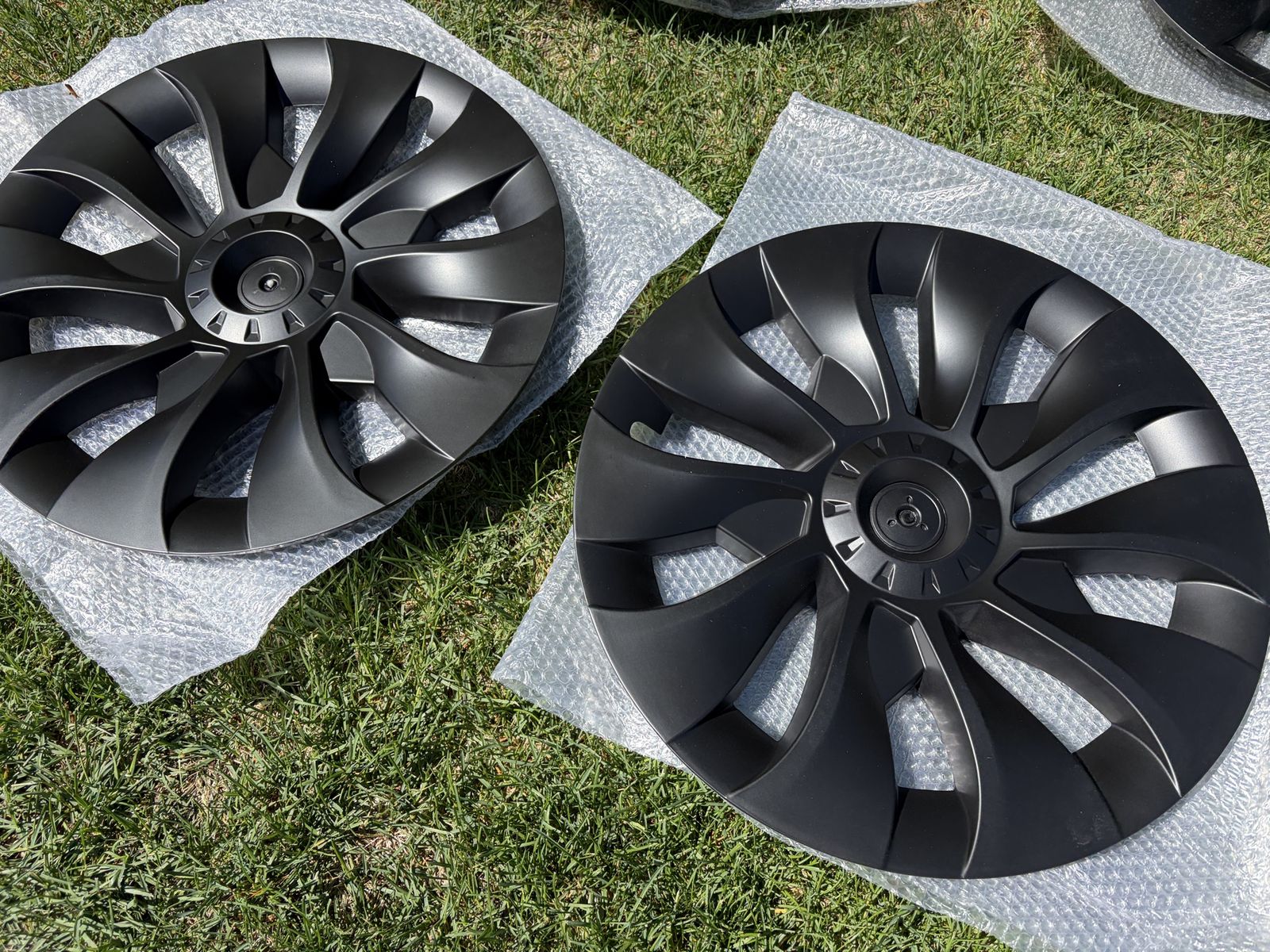 Tesla Model 3 18 Inch Matte Black Uberturbine Style for 2017-2023 Replacement (RWD/AWD) 6PCS