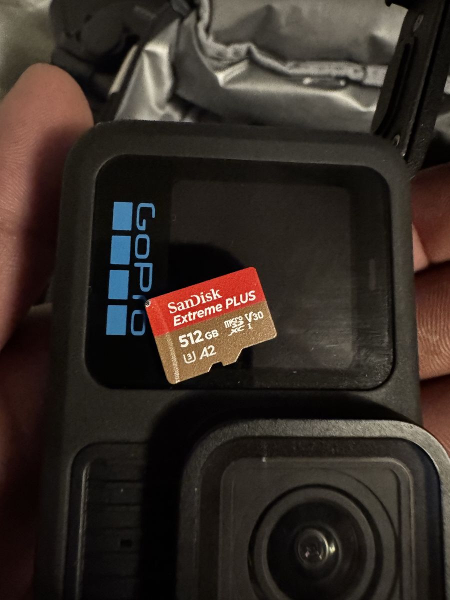 GoPro Action Camera Bundle with 512GB SanDisk MicroSD Card and Batteries