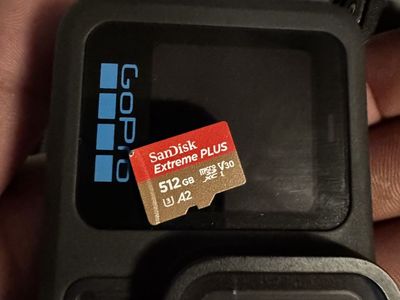 GoPro Action Camera Bundle with 512GB SanDisk MicroSD Card and Batteries