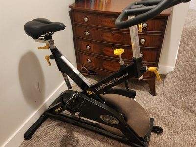 LeMond Fitness Spin Bike - Indoor Cycling Exercise Bike with Adjustable Seat & Resistance