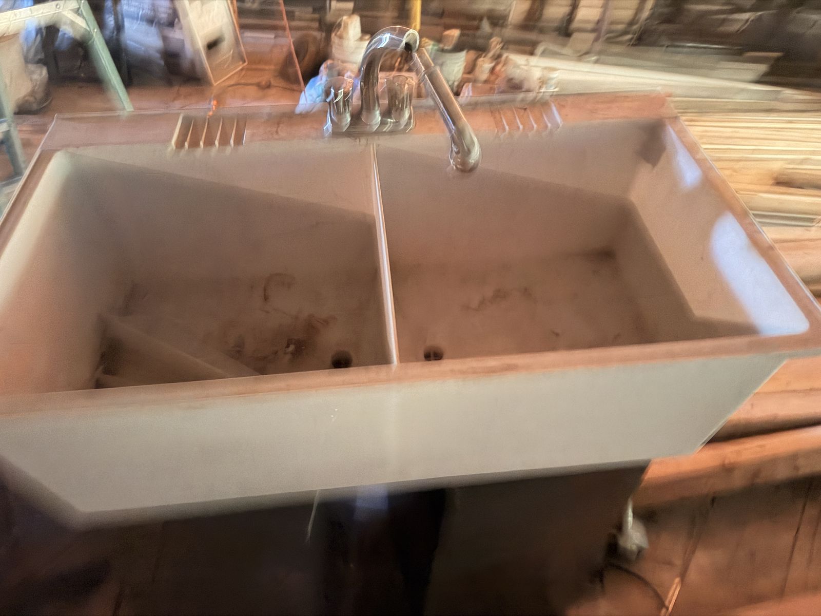 Double Utility sink.