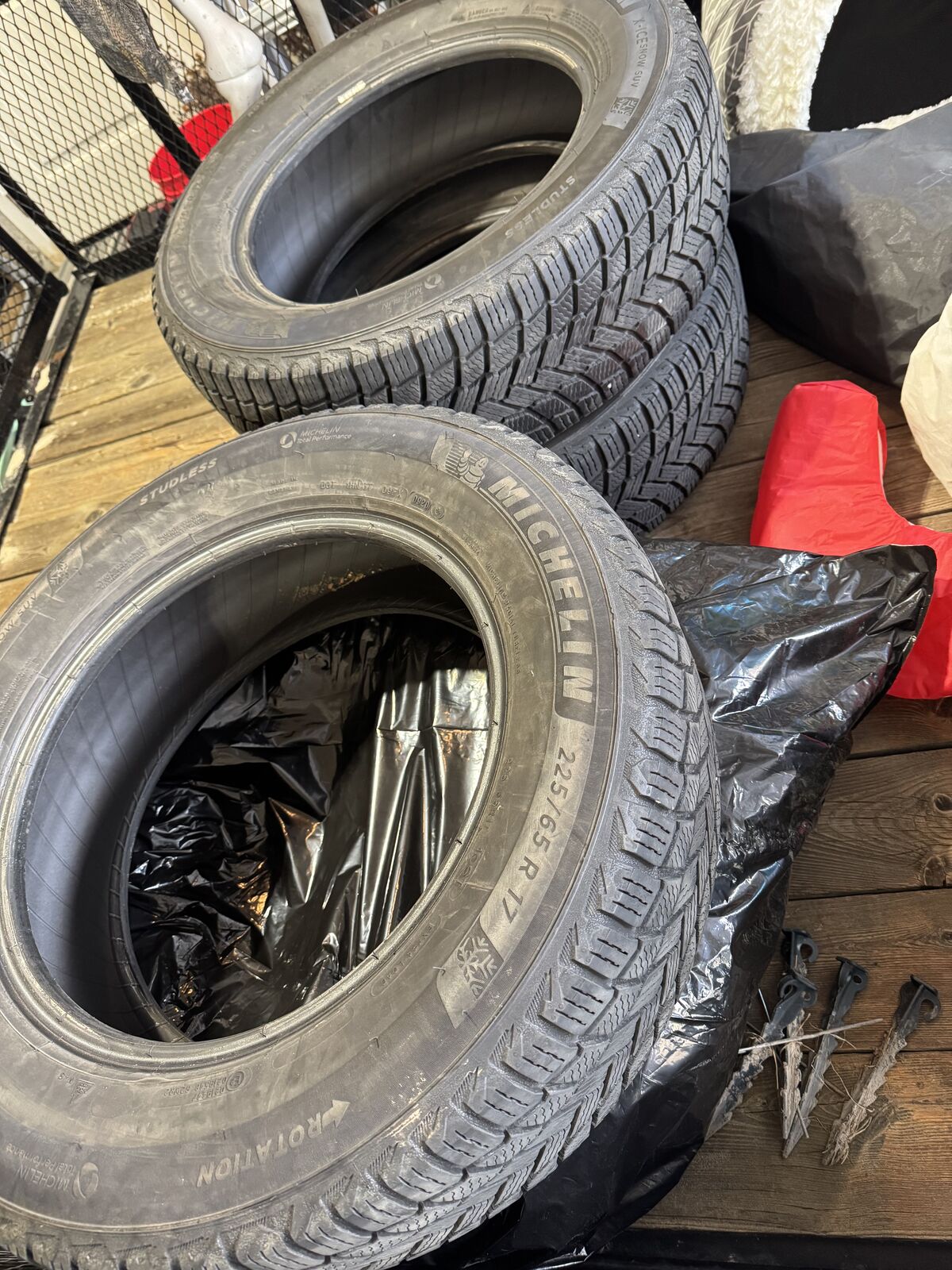 4 Michelin Snow Tires