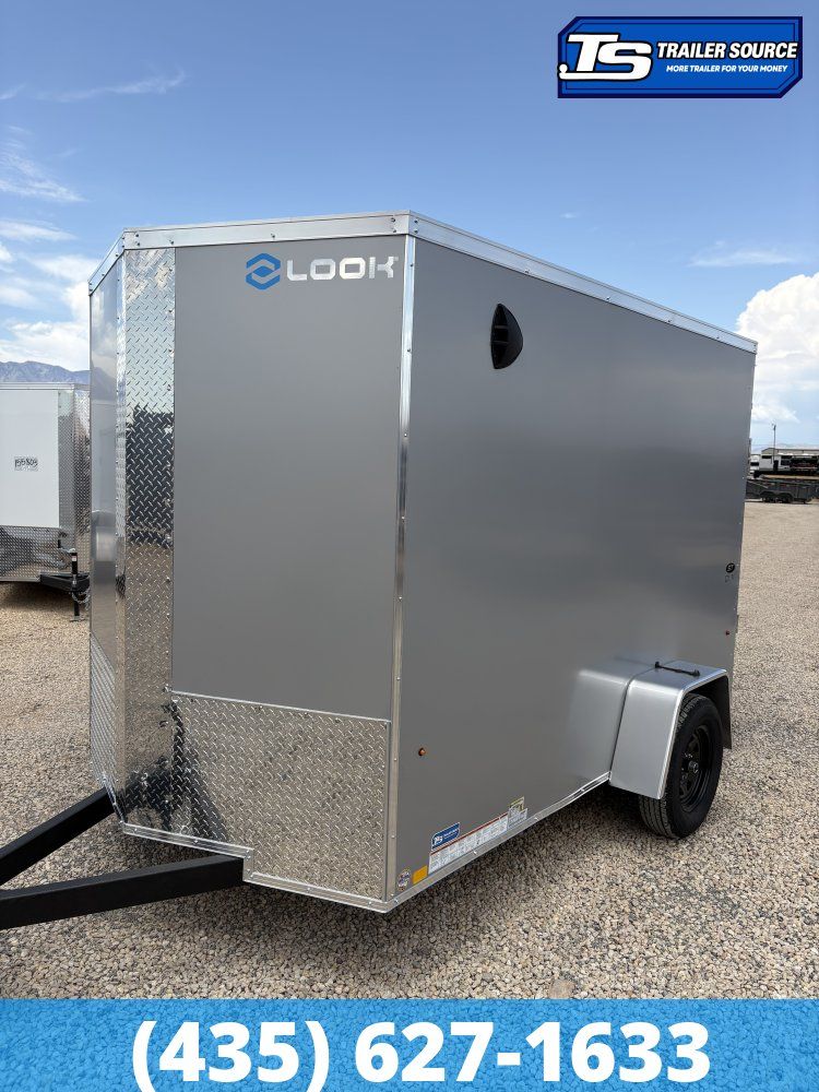6x10 Look ST DLX Enclosed Cargo Trailer - 6'6" Interior - 3.5K GVWR - .080 PolyCor