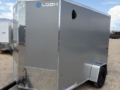 6x10 Look ST DLX Enclosed Cargo Trailer - 6'6" Interior - 3.5K GVWR - .080 PolyCor