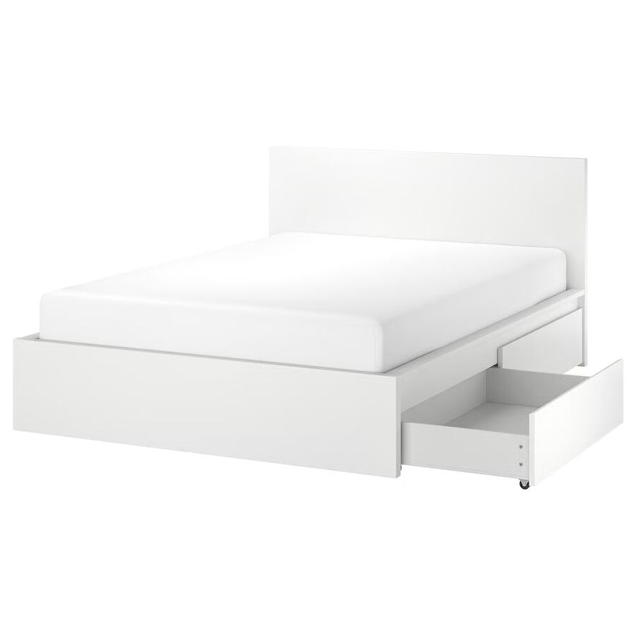 IKEA Queen Malm Bed Frame