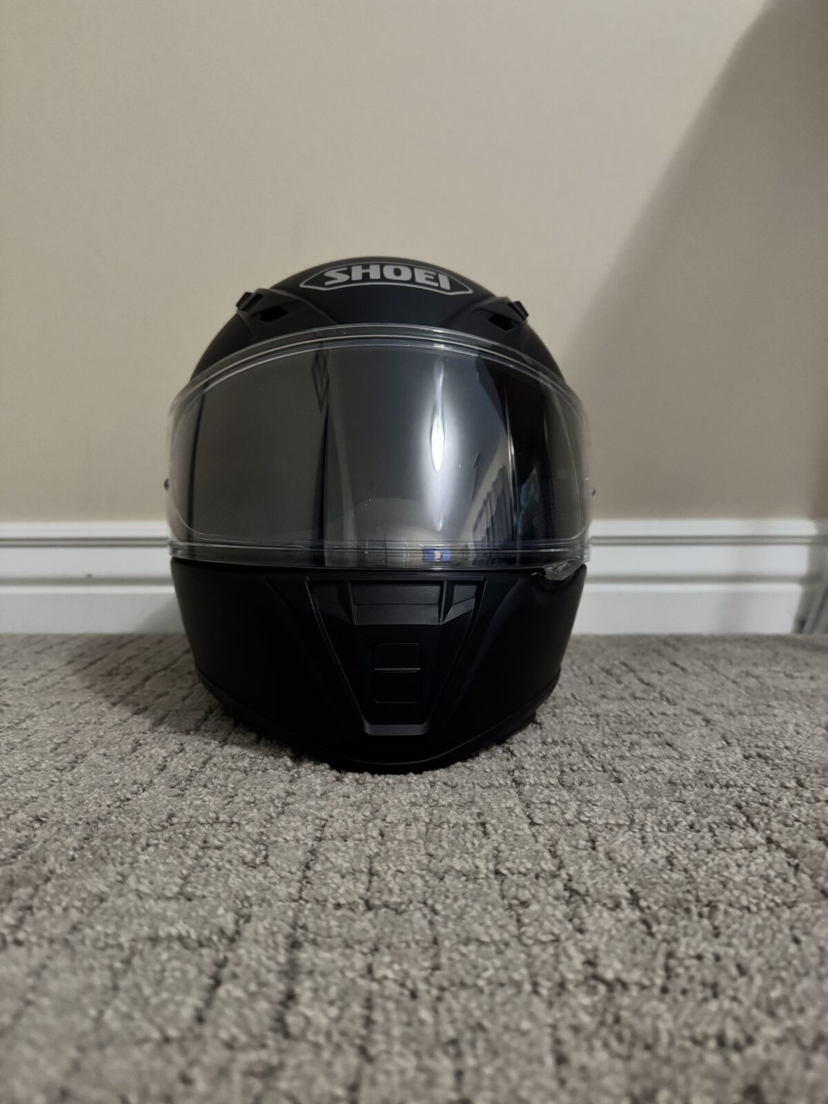 Shoei motorcycle helmet
