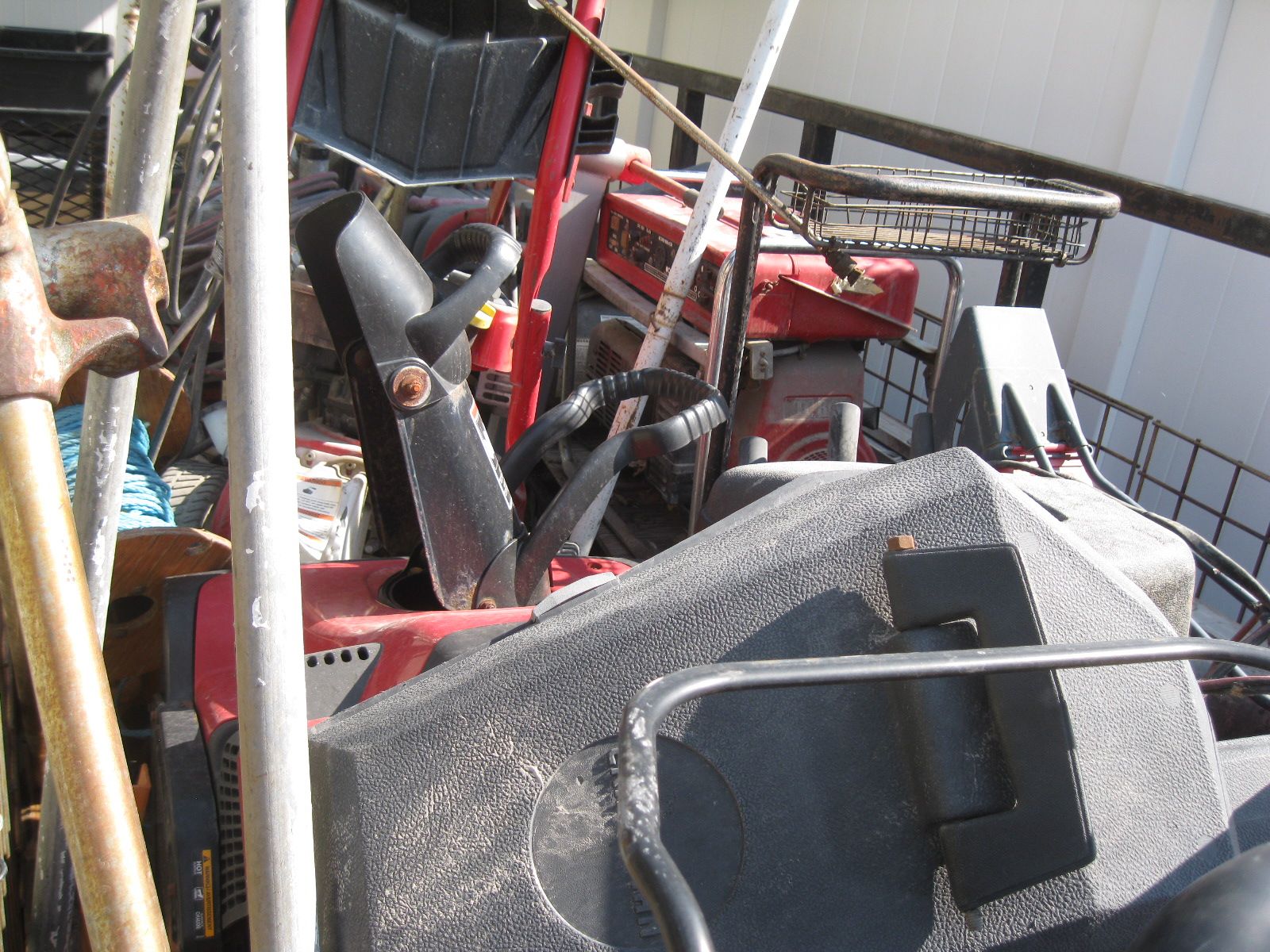 Trailer Load Of Generators, Chain Saw, Snow Blowers And More