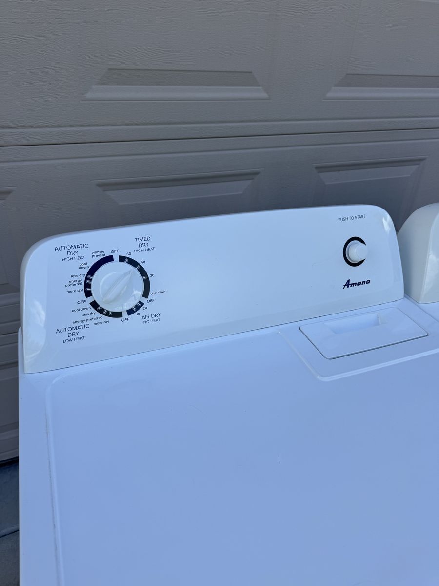 Washer and dryer set