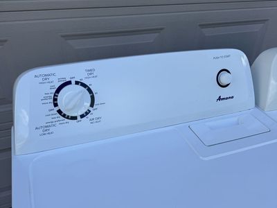 Washer and dryer set