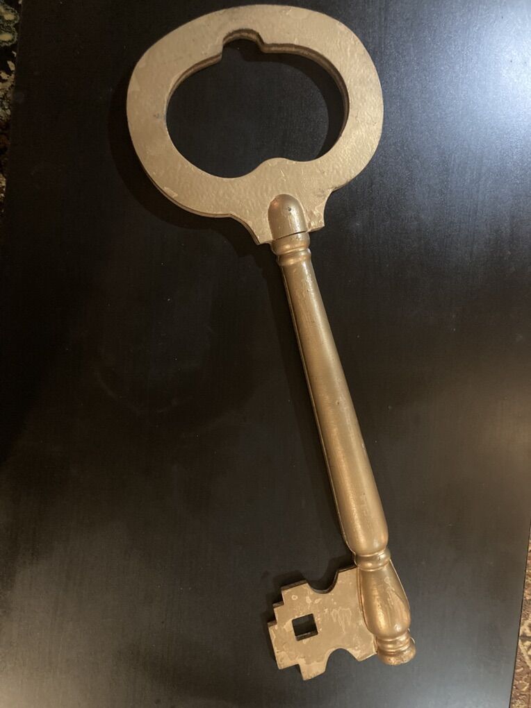 Large Brass 25 Decor Key