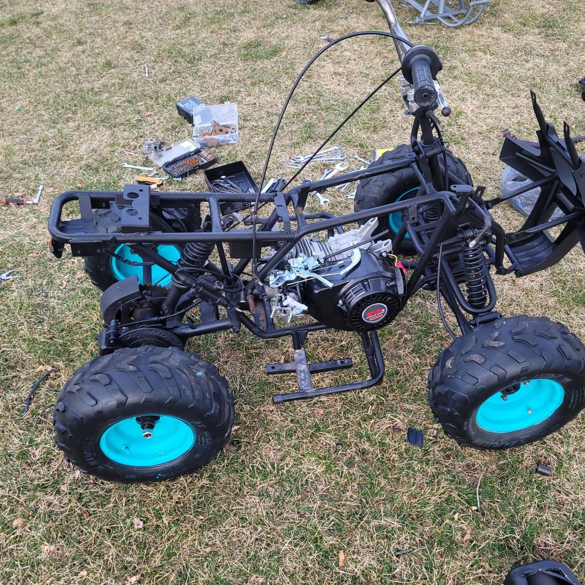 212 swapped four wheeler