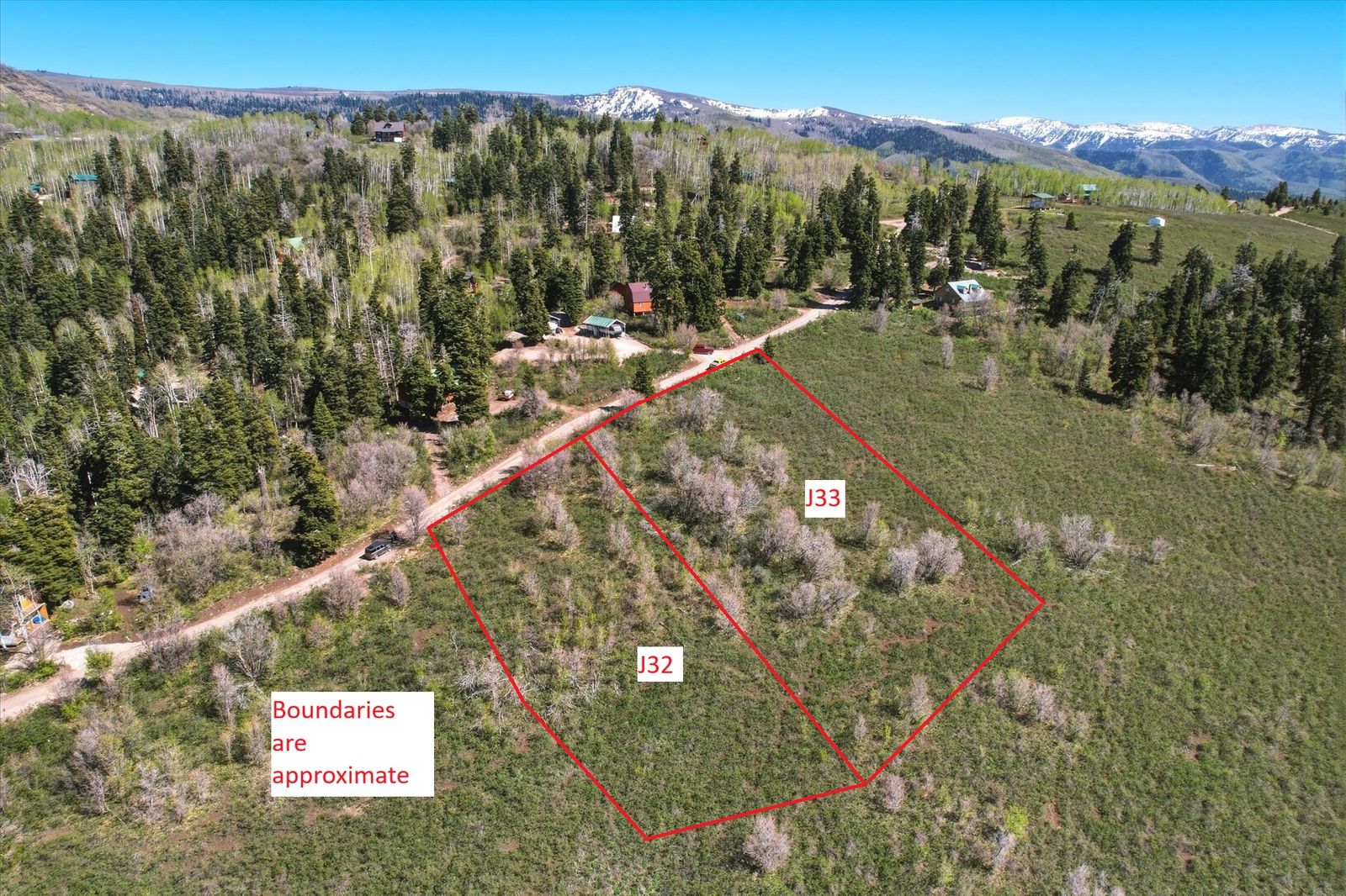 1.04 Acre buildable lot J33 in the Recreational portion of Skyline Mountain Resort
