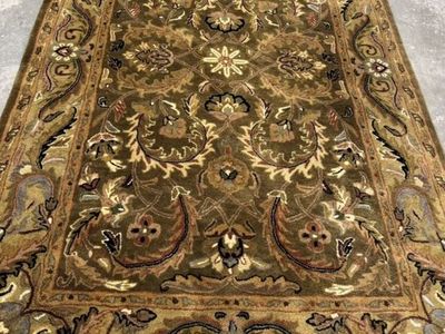 Gorgeous Restoration Hardware RH Wool Rug Pristine Condition Rare