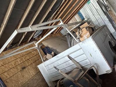 Dually Utility Trailer with ladder rack