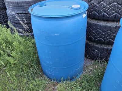 55 gallon water storage barrel