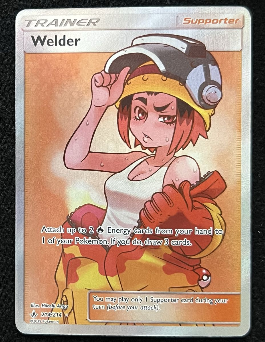 (NM) Welder 214/214 - Pokemon Unbroken Bonds