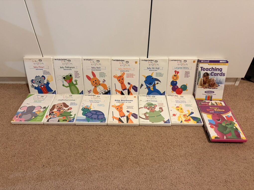 Set Of Baby Einstein DVD's