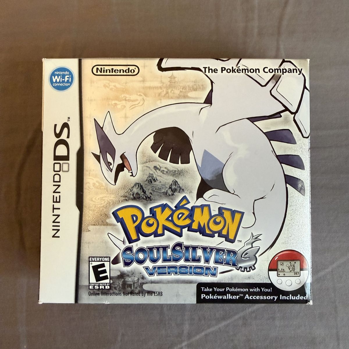 Pokémon SoulSilver Version (Nintendo DS) CIB with Outer Box and Inserts