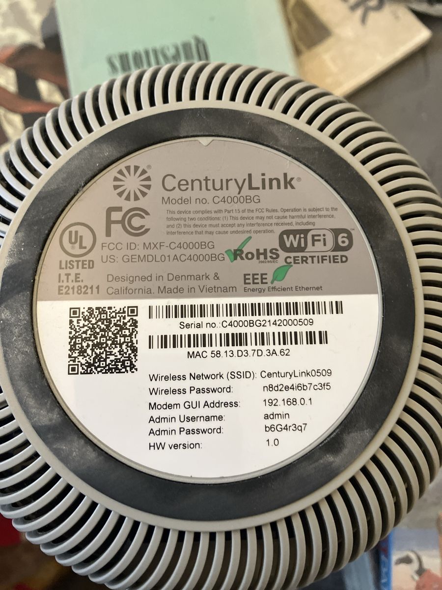 C4000bg router