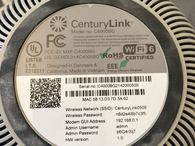 C4000bg router
