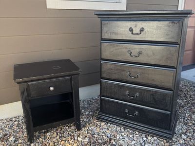 Dresser and night stand