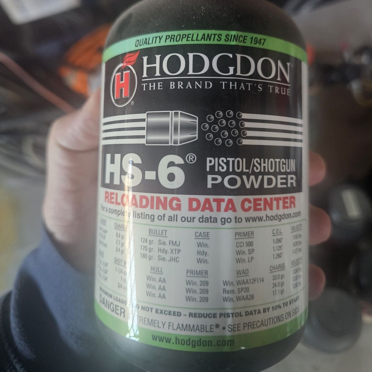 Hodgdon HS-6 Gun Powder