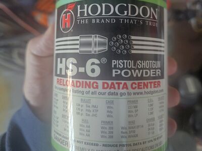 Hodgdon HS-6 Gun Powder