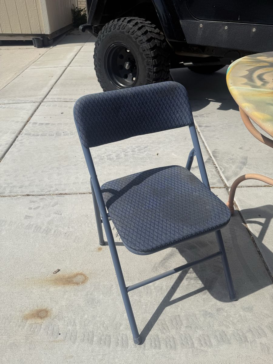 Folding chair. Only one chair