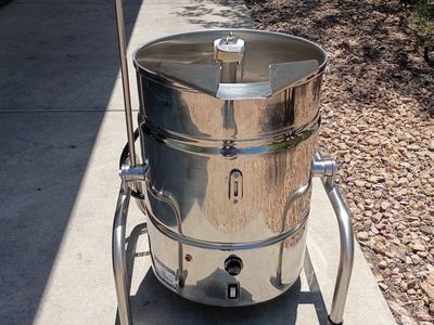 LIKE NEW Groen TDB/8-20 CFC Calico Cottage 20-Qt Fudge Kettle & Mixer – Mint Condition