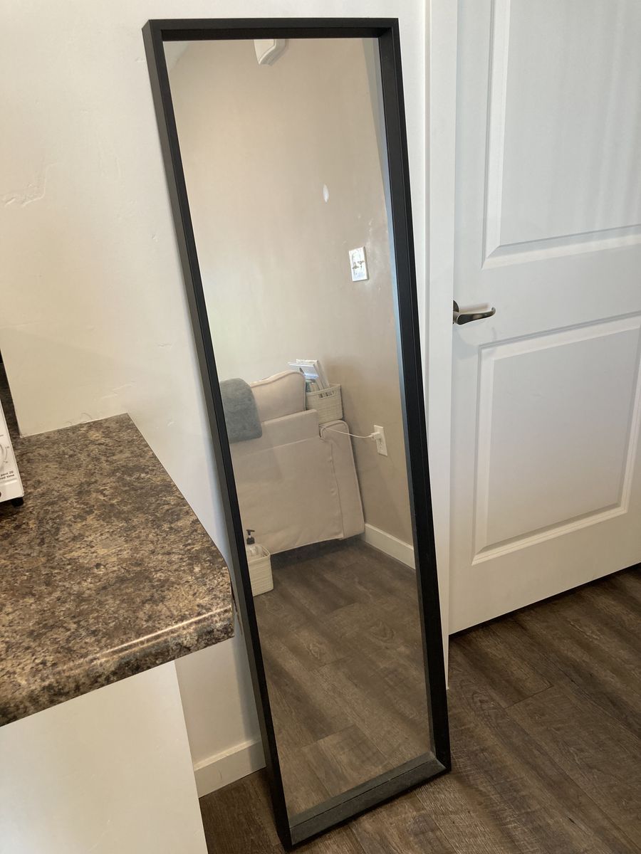 Full Length Mirror – Black Frame
